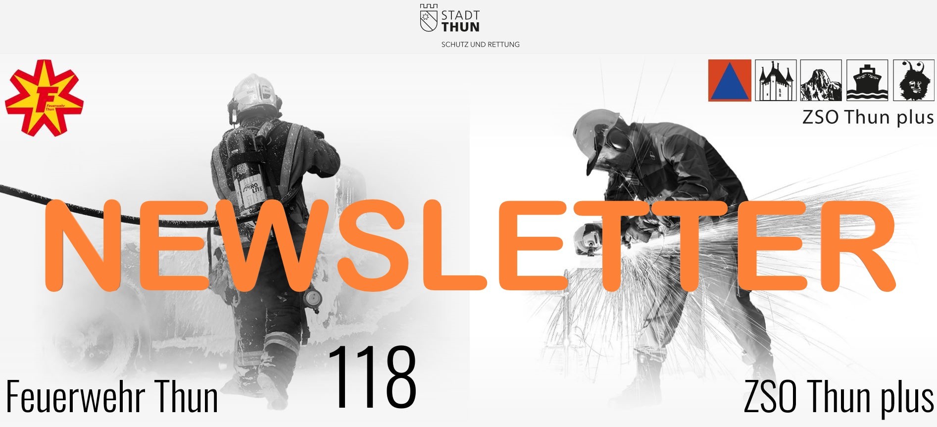 Newsletter von Schutz und Rettung Thun